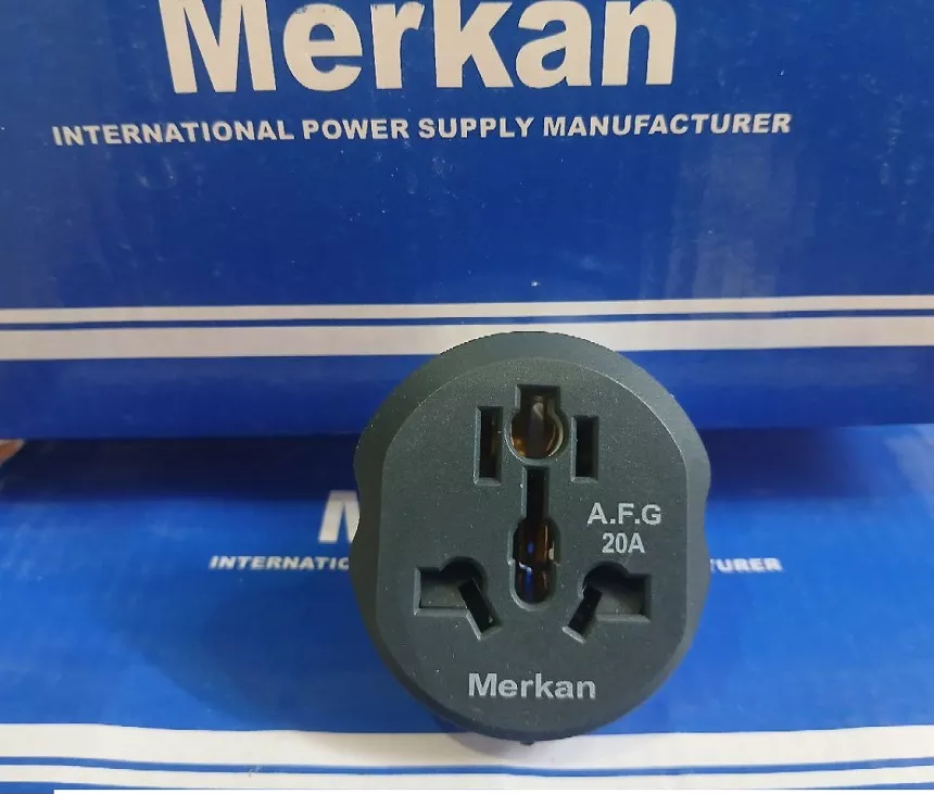 دوشاخه تبدیل 3به 2 مرکان